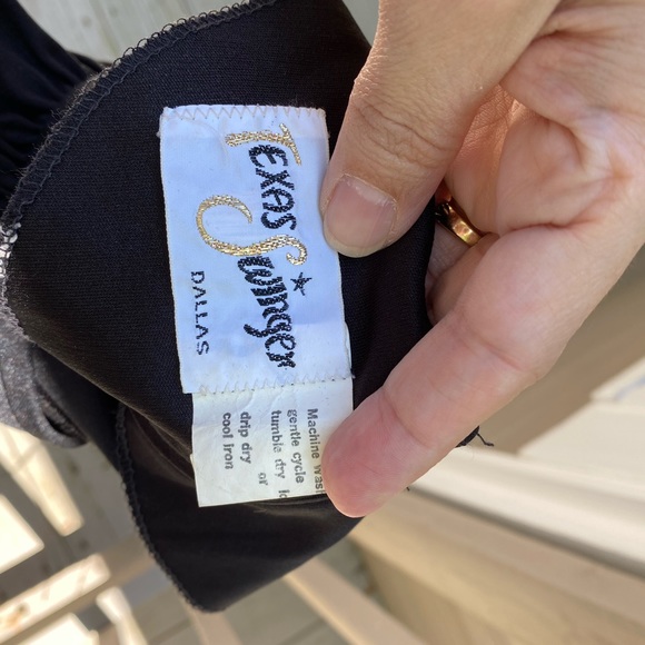 Vintage 70s 80s does 50s Circle Skirt Day Dress - Picture 6 of 8